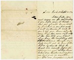 Letter, Johnie and Louis Rector to Annie Rector Copeland