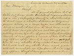 Letter, J.L. McDonald to Governor Harris Flanagin
