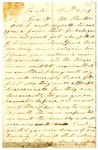 Letter, John A. Powell to Governor Henry M. Rector