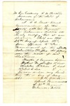 Letter, Colonel H.H. Elliott to Governor Henry M. Rector
