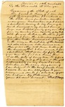 Letter, Thomas H. Frazer to Governor Harris Flanagin