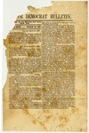 True Democrat Bulletin, March 28, 1862