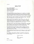 Letter, from John M. Bramlette, Manager II, Utah Construction Company to D. Palmer Patterson