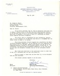 Letter, Mike Masaoka to Dr. Joseph B. Hunter