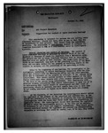Memorandum from the War Relocation Authority regarding suggestions for conduct of leave clearance hearings