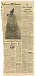Newspaper article, "A Monument Recalls Hatred Born of War"
