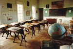 Photograph, Oil Trough school interior