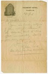 Letter, R.G. Allen to J.H. "Rube" Roberson