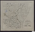 Arkansas Forestry Commission Operations Map of Arkansas
