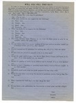 Arkansas Game and Fish Commission 1925 questionnaire
