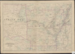 Map of Arkansas and portion of Indian Territory including names of river ports, 1870