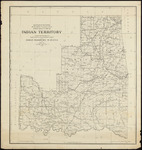 Map of the Indian Territory, 1898