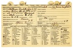 Council of Defense Registration cards: Mathews, Elizabeth (Mrs. H.K.)