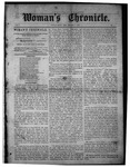 Innaugural edition of the Woman's Chronicle
