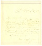 Letter, Georgia Passmore to her Mother, Elizabeth Passmore