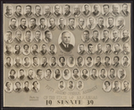 1939 Senate composite photo of the Fifty-Second General Assembly of the State of Arkansas by Shrader