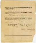 1837 August 9: Chester Ashley to Real Estate Bank of the State of Arkansas, Note for $30,000