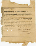 1837 August 31: William F. Moore to Real Estate Bank of the State of Arkansas, Note for $7,289