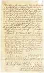 1839 November 12: State of Arkansas versus William G.H. Tervault, Indictment for the murder of Noah Burkhead