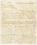 1843 April 6: Samuel Tagert, Abraham Carr, R. Armstrong, et al., Beatties Prairie, Cherokee Nation, to Brigadier General Taylor, Fort Smith, Concerning the occupancy of Fort Wayne
