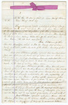Undated [1867]: Citizens of Sevier County to the County Court, Petition asking for special election to move county seat from Paraclifta to a different site