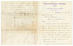1873 November 19: A.T. Goshorn, International Exhibition of Philadelphia, to Governor Elisha Baxter, Soliciting participation by the state at the exhibition