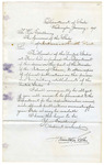 1875 January 9: Hamilton Fish, Secretary of State, Washington, District of Columbia, to Governor of Arkansas, Requesting copies of state statutes for the Minister of Interior of France