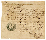 1825 September 25: Eli I. Lewis, Clerk of Circuit Court of Arkansas County, Certificate on the election of William Montgomery to the Territorial Legislature