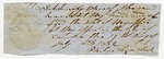 1852 July 17: Philip Agee, Ouachita County Clerk, Certificate (fragment)