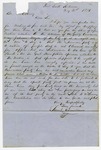 1856 May 31: Samuel Edmondson, Fort Smith, to A.S. Huey, Auditor, Regarding appointment of mayor for the city