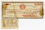 1861 July 31: Arkansas War Bond #7465 of J.H. Imboden, $20