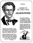 Fowler, Absalom by William J. Lemke