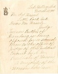 Letter from Ohmer C. Burnside to Mrs. S.S. Wassell by Ohmer C. Burnside