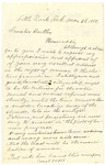 Letter from E.C. Browning to Senator Butler by E. C. Browning
