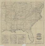 Historical War Map of the United States by C S. Sargent