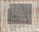 Pike County Arkansas, Sectional Map Showing Location of Diamond Mines and Other Properties