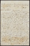 1841 April 06: Letter, from G.A. Roystun, attorney for plaintiff in Henry J. Kimbell v. Chambers Etter and William H. Etter, debt; Isaac N. Jones, Daniel T. Witten, garnishees