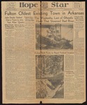 1936 June 26: Article, from Hope Star newspaper titled "First Bowie Knife Forged in Washington; Process is Lost" by Steve Carrigan