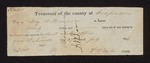 Tax receipt for Day, Williams, and Company, 1852