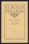 Subiaco guide 1929 by Subiaco Abbey and Academy