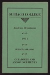 Subiaco guide 1931 by Subiaco Abbey and Academy