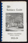 Subiaco guide 1953 by Subiaco Abbey and Academy