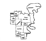 Desha County townships map, 1930