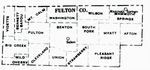 Fulton County townships map, 1930
