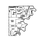 Mississippi County townships map, 1930