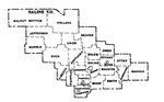 Saline County townships map, 1930