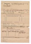 1893 March 24: Voucher, U.S. v. William Bunch and Riley Bunch, larceny; includes cost per diem and mileage; Bynum Colbert, deputy marshal; J. Brizzolara, commissioner; Henry Clarks, posse comitatus; W.E. Ayers, George Reynolds, John Slaton, witnesses