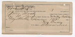 1893 April 20: Voucher, U.S. v Jim Werry; including liquor; includes cost per diem and mileage; E.B. Harrison, commissioner; A.W. Bruner, deputy marshal; Hez Bussey, guard; Tom Riter, George Wills, witnesses