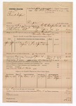 1893 May 04: Voucher, U.S. v. Frank Depen, rape; includes cost per diem and mileage; E.B. Harrison, commissioner; C.E. Copeland, deputy marshal; Robert Hill, posse comitatus; Rosa Depew, Liam Depew, witnesses