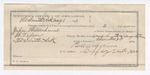 1893 May 02: Voucher, U.S. v. John Hilderbrand, introducing liquor; includes cost per diem and mileage; Roland Nave, guard; B.F. Ayers, deputy marshal; Stephen Wheeler, clerk; J.M. Dodge, deputy clerk; Jacob Yoes, U.S. marshal